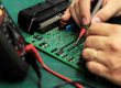 placa electrónica en reparación