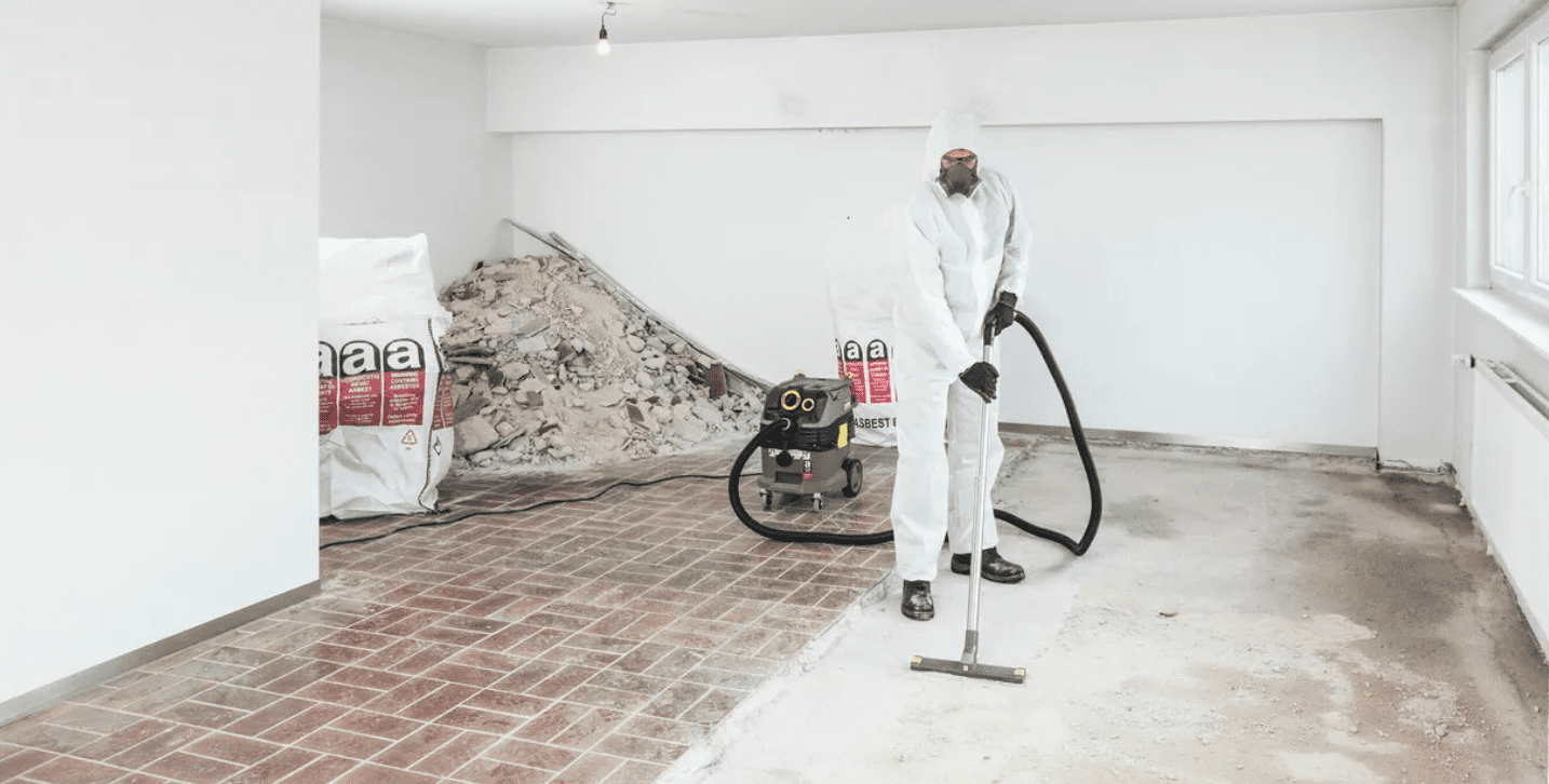 limpieza de instalaciones con amianto con KARCHER