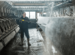 limpieza con agua a presión, con hidrolimpiadora en instalaciones industriales