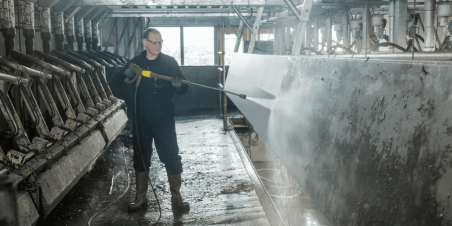 limpieza con agua a presión limpieza con agua a presión, con hidrolimpiadora en instalaciones industriales