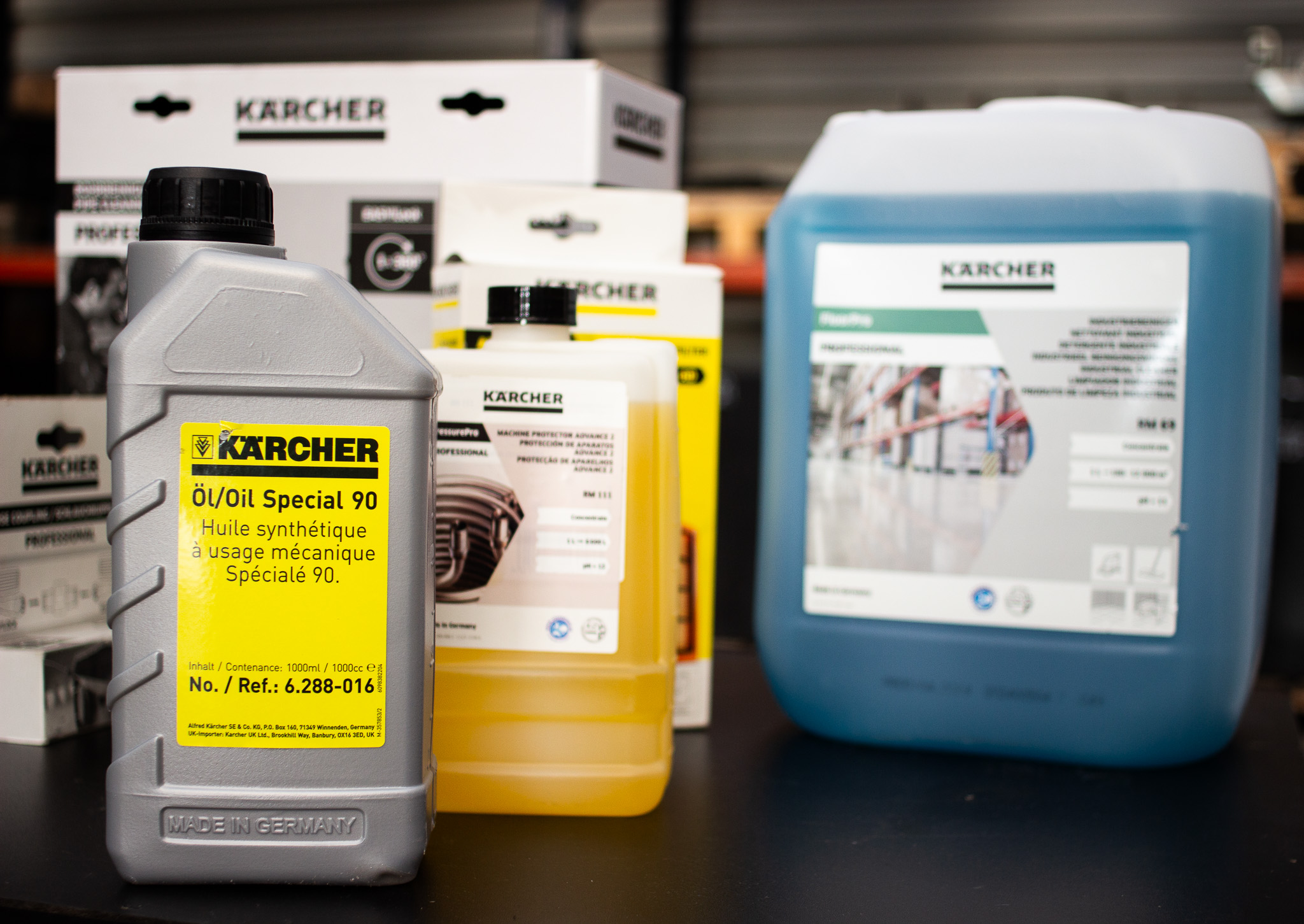 detergentes Karcher limpieza industrial