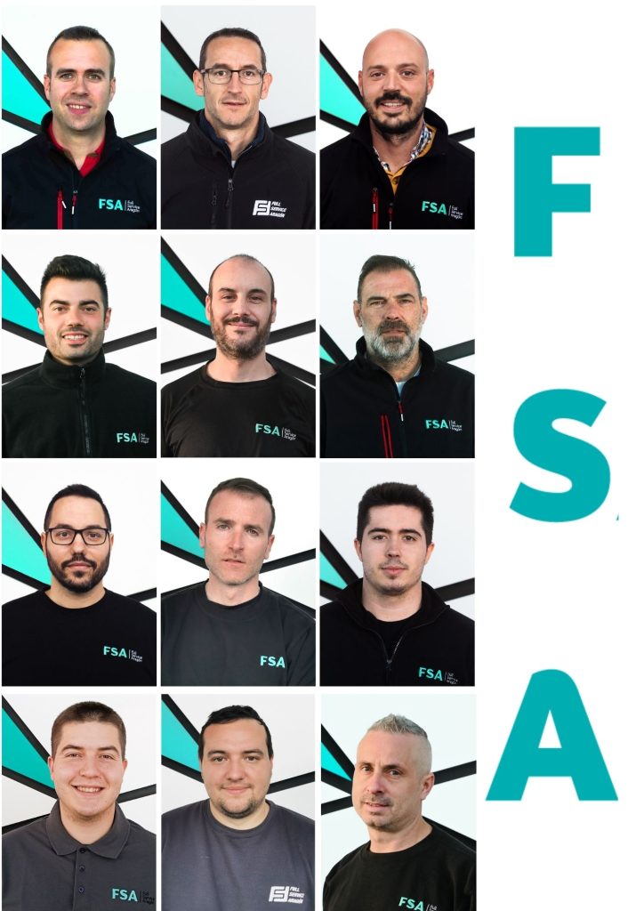 Equipo de Full Service Aragón. Sobre nosotros.